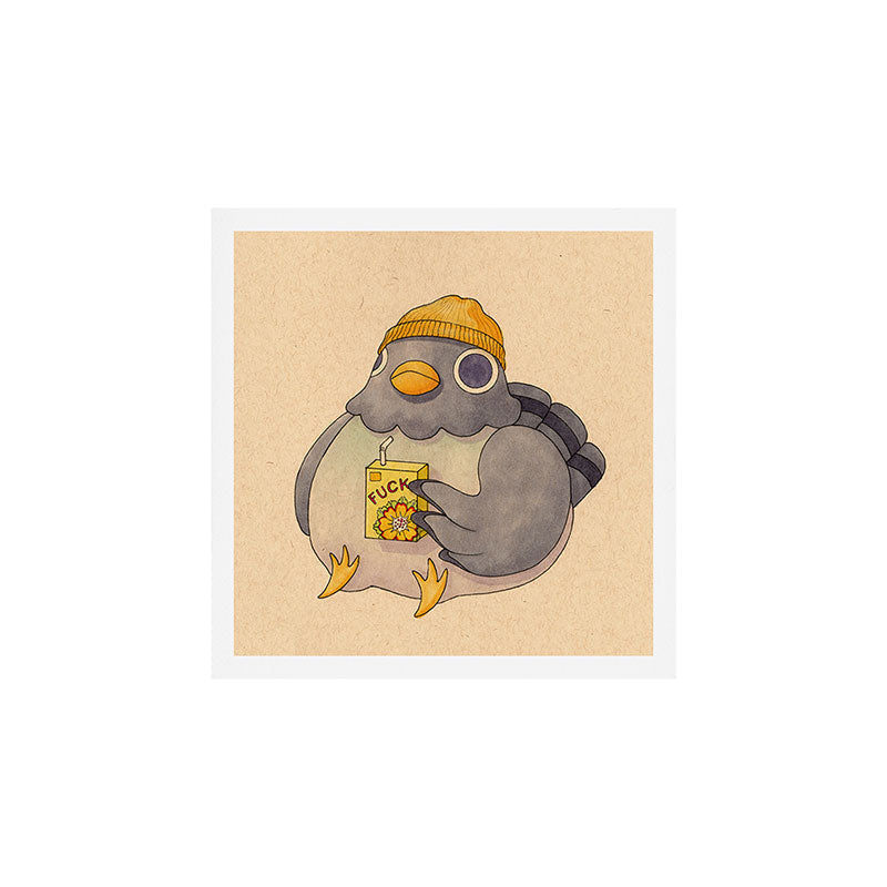 Fuck' Pigeon 07 Art Print