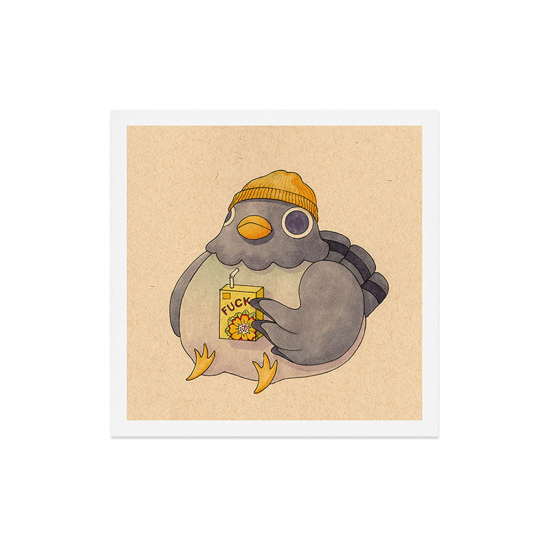 Fuck' Pigeon 07 Art Print