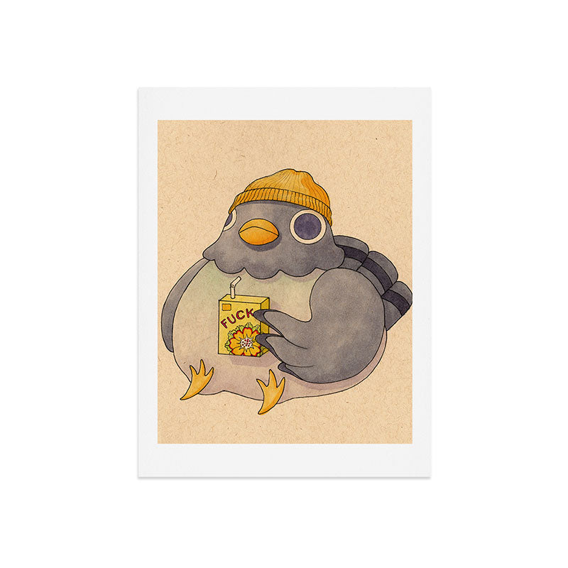 Fuck' Pigeon 07 Art Print