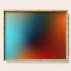 16 Intense Gradient Aura Ombre By Valourine 240821 Serving Tray