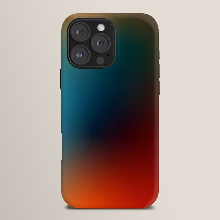 16 Intense Gradient Aura Ombre By Valourine 240821 iPhone Case