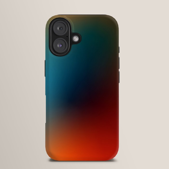 16 Intense Gradient Aura Ombre By Valourine 240821 iPhone Case
