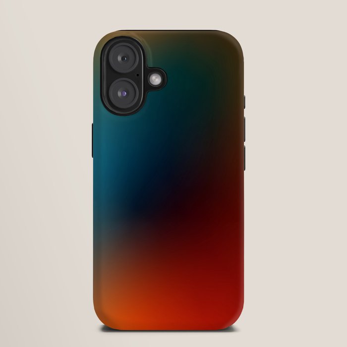 16 Intense Gradient Aura Ombre By Valourine 240821 iPhone Case