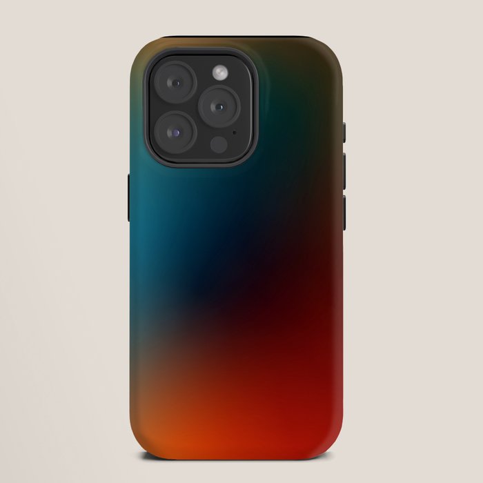 16 Intense Gradient Aura Ombre By Valourine 240821 iPhone Case