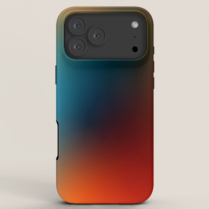 16 Intense Gradient Aura Ombre By Valourine 240821 iPhone Case