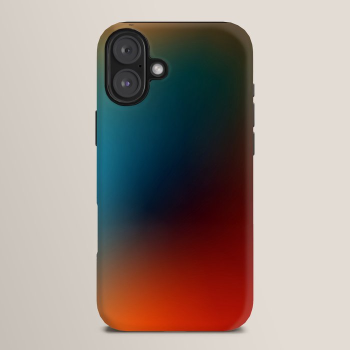 16 Intense Gradient Aura Ombre By Valourine 240821 iPhone Case