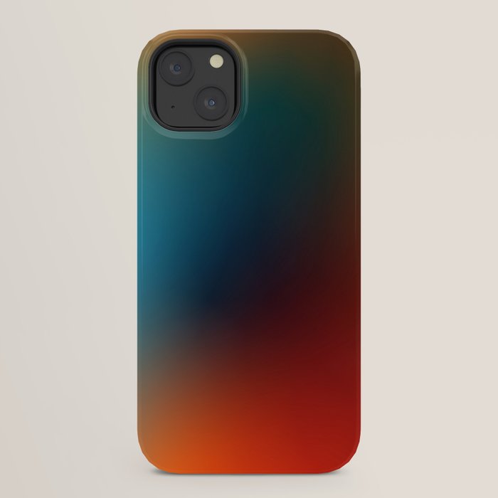 16 Intense Gradient Aura Ombre By Valourine 240821 iPhone Case