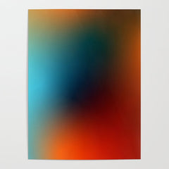 16 Intense Gradient Aura Ombre By Valourine 240821 Poster