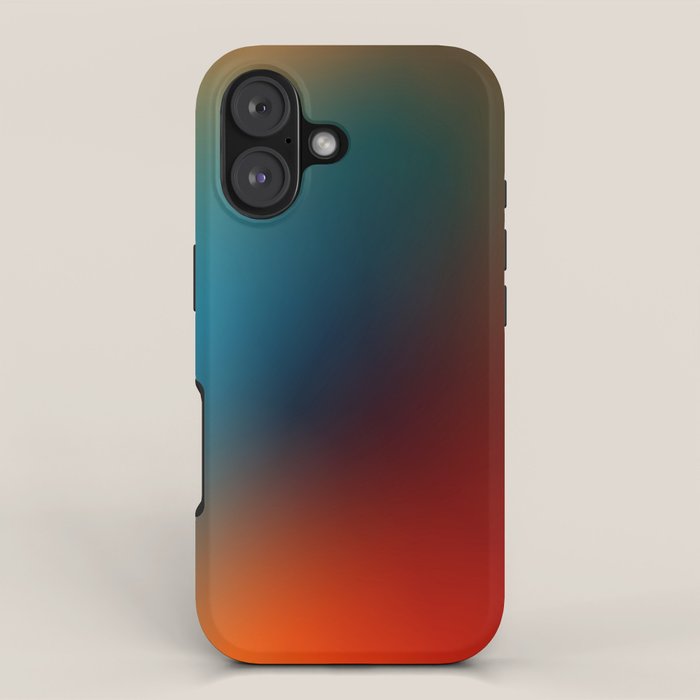 16 Intense Gradient Aura Ombre By Valourine 240821 iPhone Case