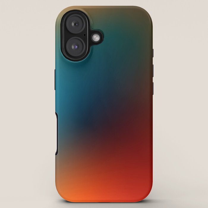 16 Intense Gradient Aura Ombre By Valourine 240821 iPhone Case