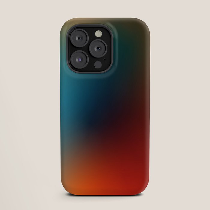 16 Intense Gradient Aura Ombre By Valourine 240821 iPhone Case