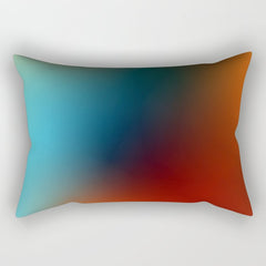 16 Intense Gradient Aura Ombre By Valourine 240821 Rectangular Pillow