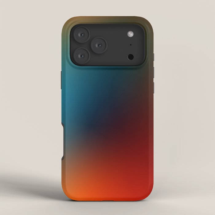 16 Intense Gradient Aura Ombre By Valourine 240821 iPhone Case