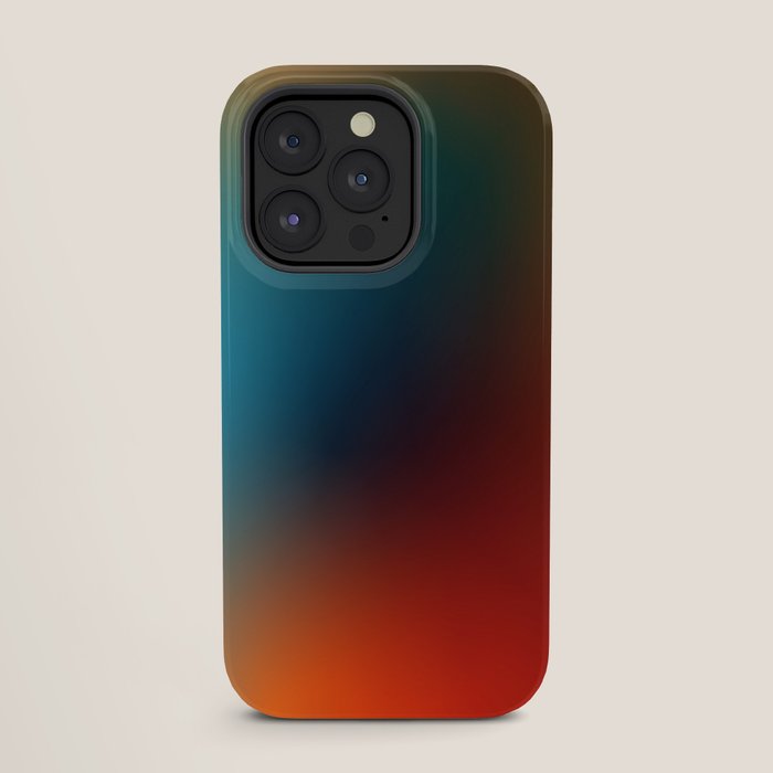 16 Intense Gradient Aura Ombre By Valourine 240821 iPhone Case