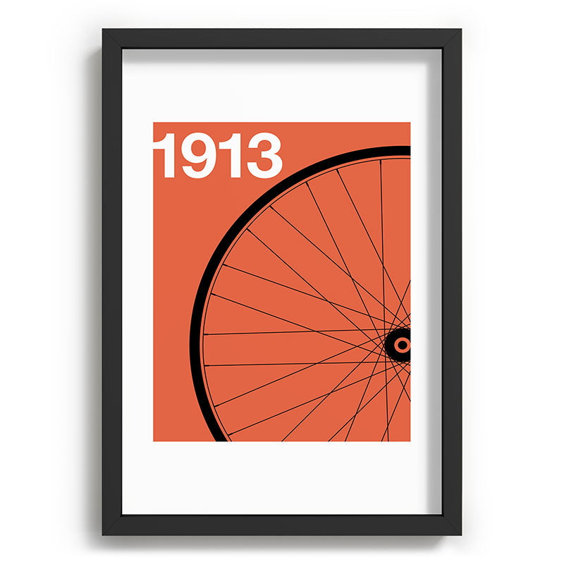 1913 - Roue de Bicyclette - Marcel Duchamp Framed Art Print