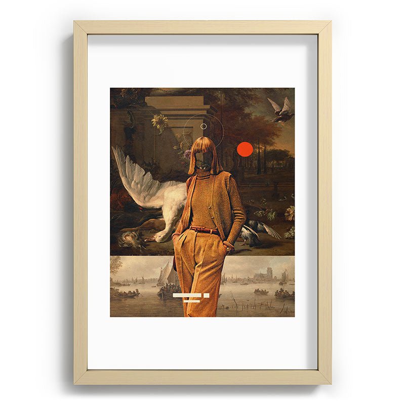 1917 - Annie Retro Collection  Framed Art Print