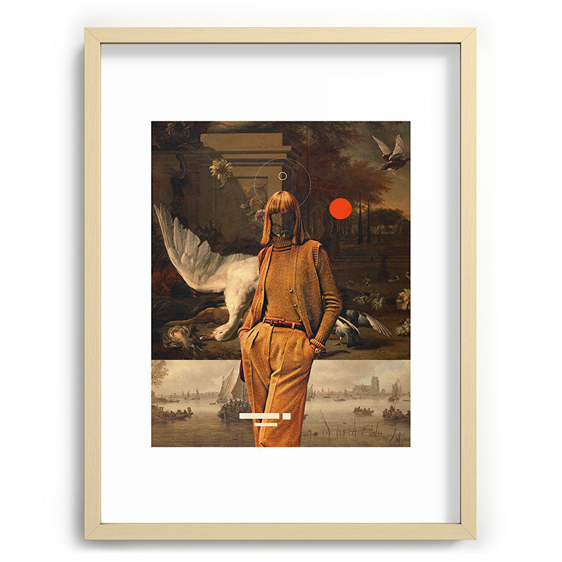 1917 - Annie Retro Collection  Framed Art Print