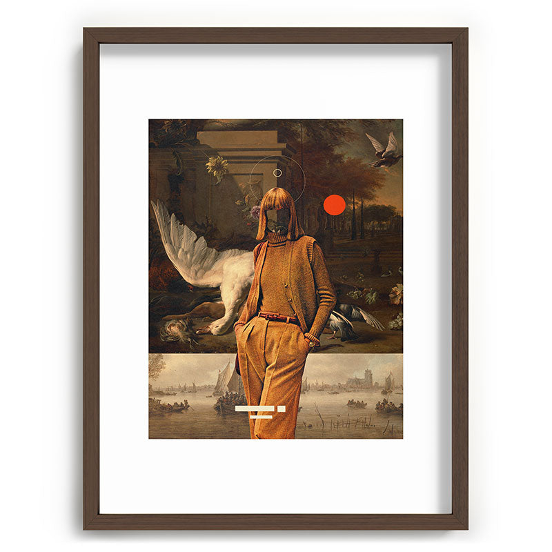 1917 - Annie Retro Collection  Framed Art Print