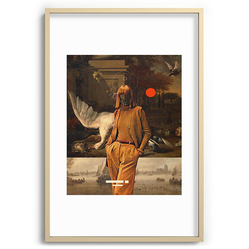 1917 - Annie Retro Collection  Framed Art Print