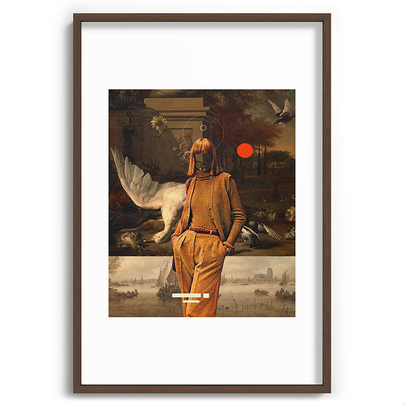 1917 - Annie Retro Collection  Framed Art Print