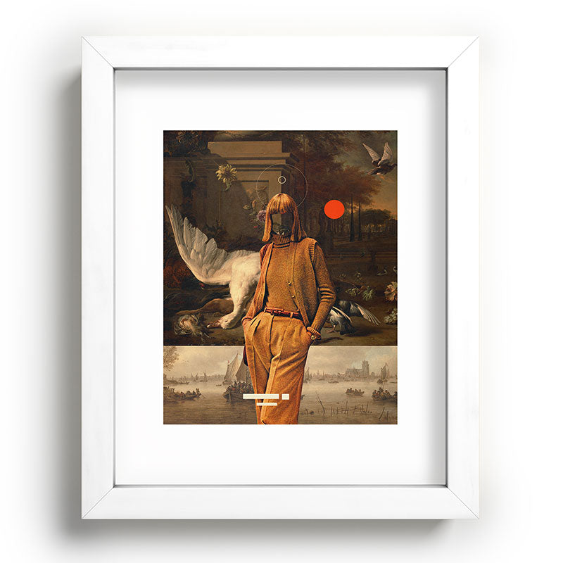 1917 - Annie Retro Collection  Framed Art Print