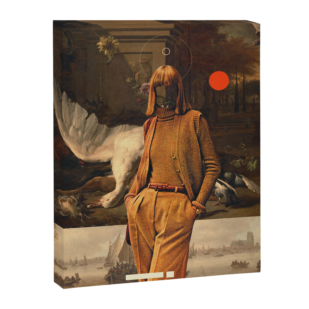 1917 - Annie Retro Collection  Canvas Print