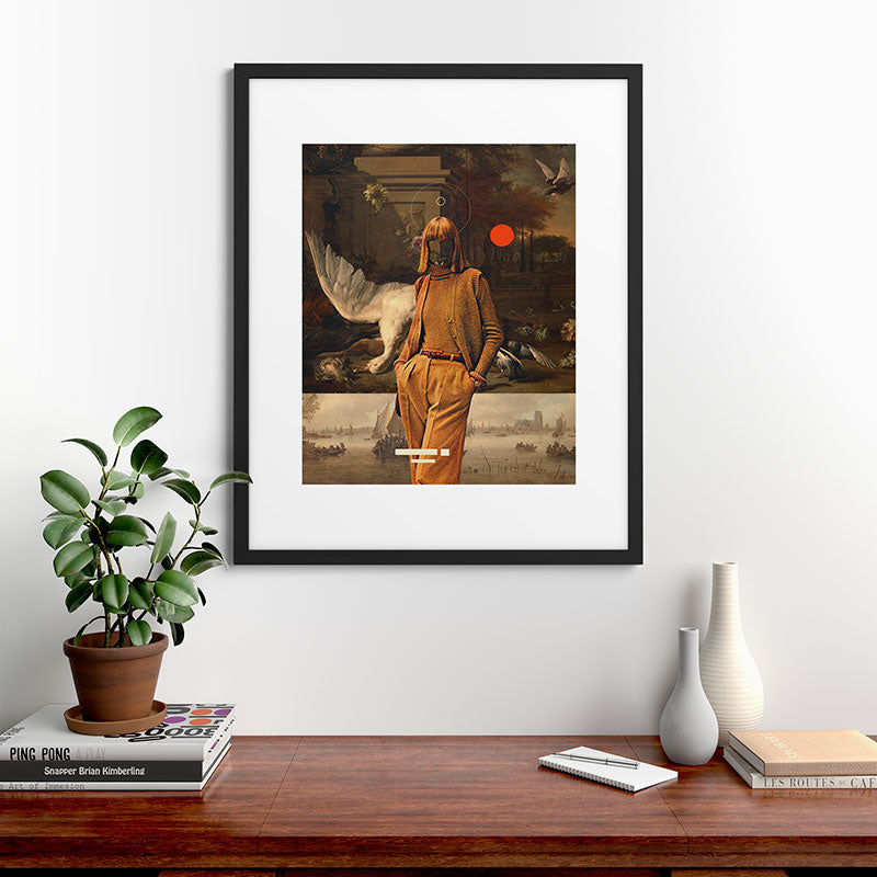 1917 - Annie Retro Collection  Framed Art Print