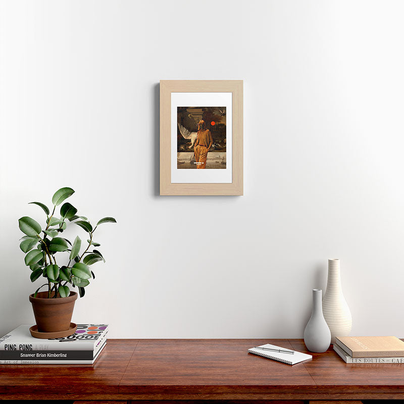 1917 - Annie Retro Collection  Framed Art Print