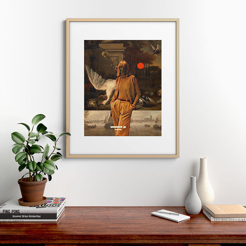 1917 - Annie Retro Collection  Framed Art Print