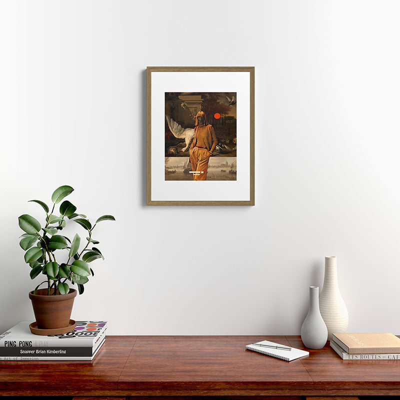 1917 - Annie Retro Collection  Framed Art Print