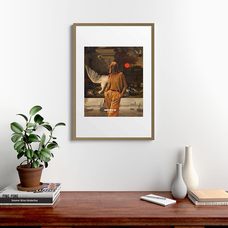 1917 - Annie Retro Collection  Framed Art Print