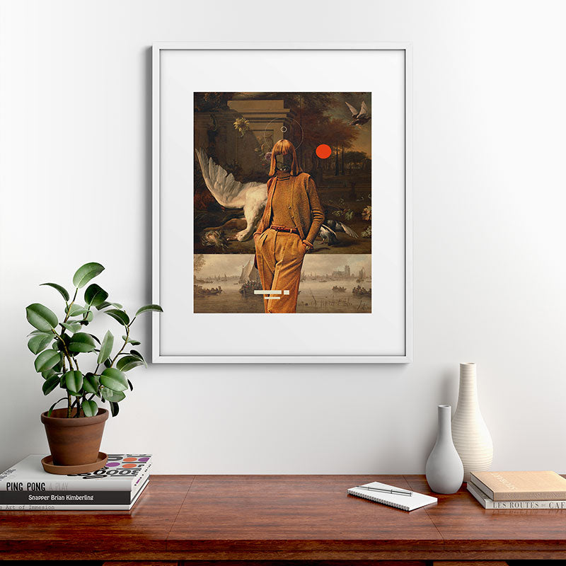 1917 - Annie Retro Collection  Framed Art Print
