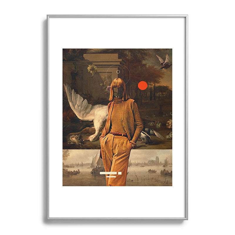 1917 - Annie Retro Collection  Framed Art Print