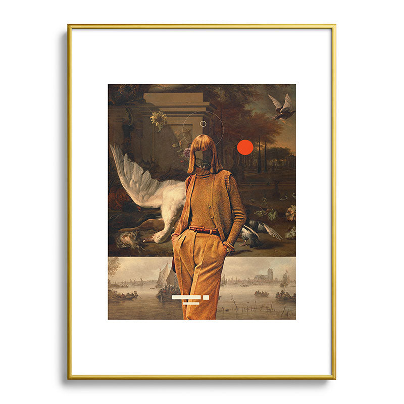 1917 - Annie Retro Collection  Framed Art Print