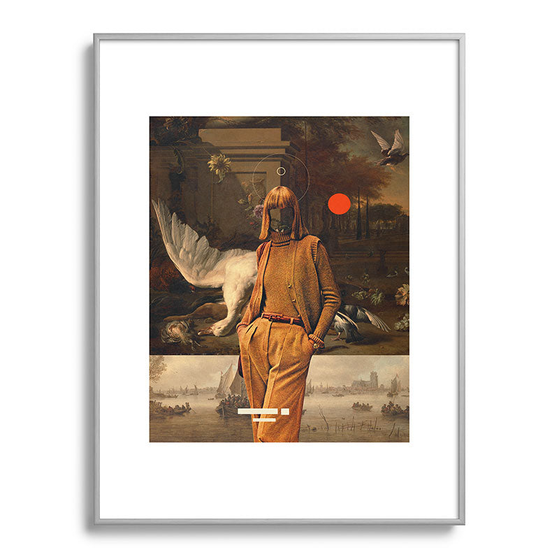 1917 - Annie Retro Collection  Framed Art Print