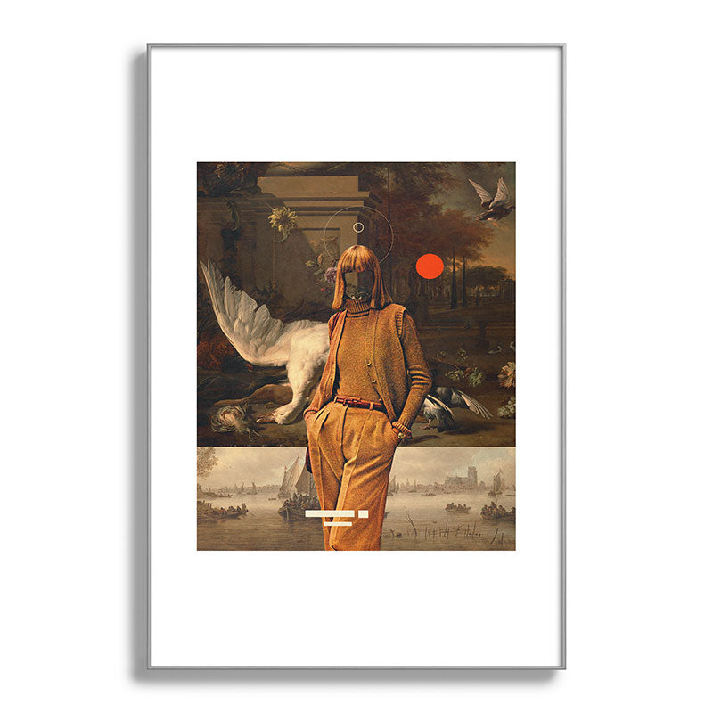 1917 - Annie Retro Collection  Framed Art Print