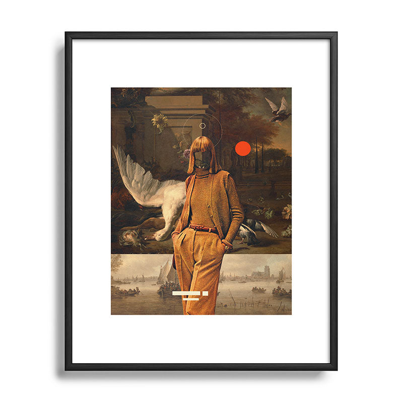 1917 - Annie Retro Collection  Framed Art Print