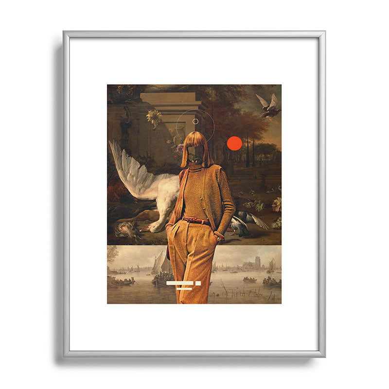 1917 - Annie Retro Collection  Framed Art Print