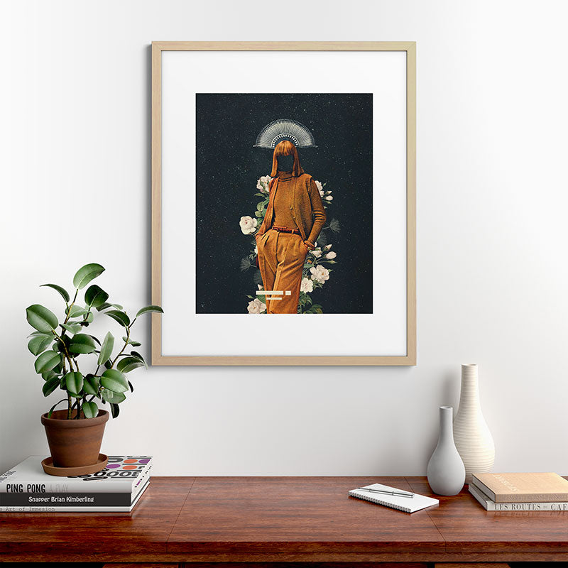 1973 - Annie Retro collection Framed Art Print