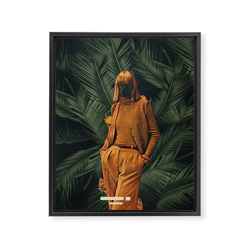 1974 - Annie Retro collection Framed Canvas Print
