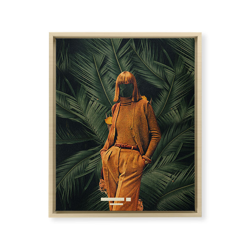 1974 - Annie Retro collection Framed Canvas Print