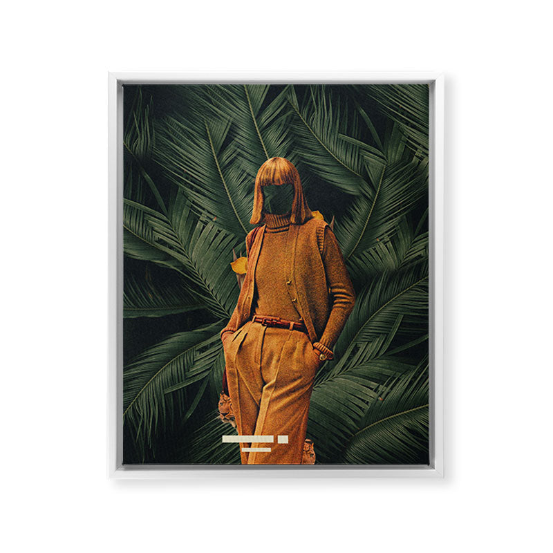 1974 - Annie Retro collection Framed Canvas Print