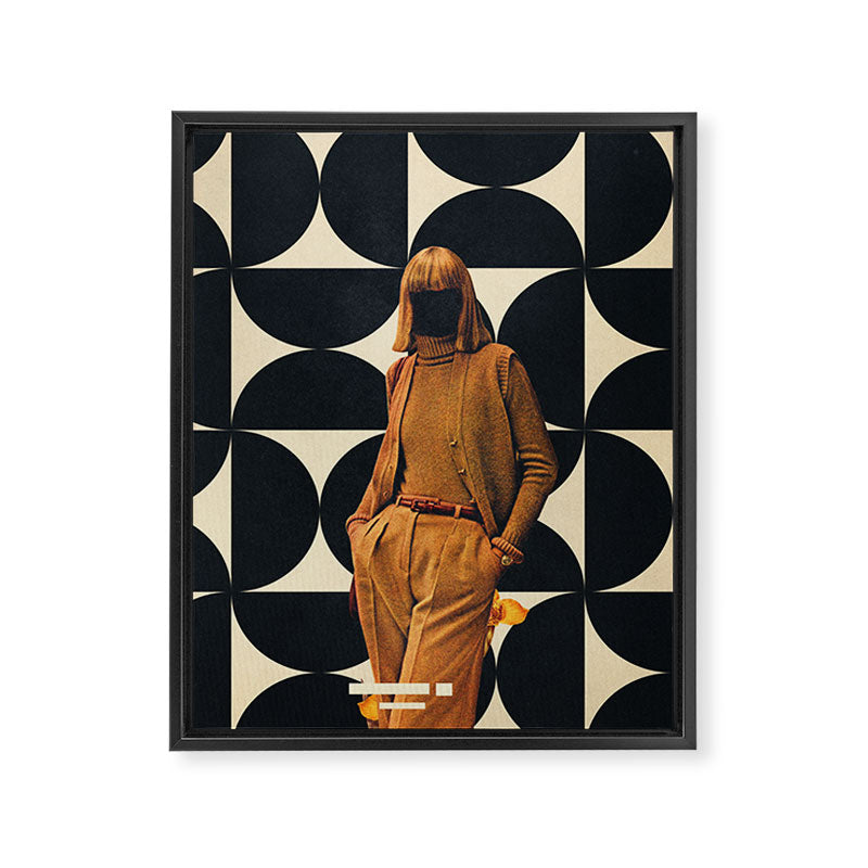 1978 - Annie Retro collection Framed Canvas Print