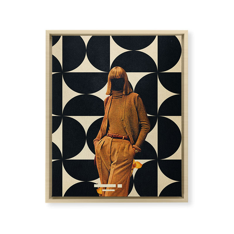 1978 - Annie Retro collection Framed Canvas Print