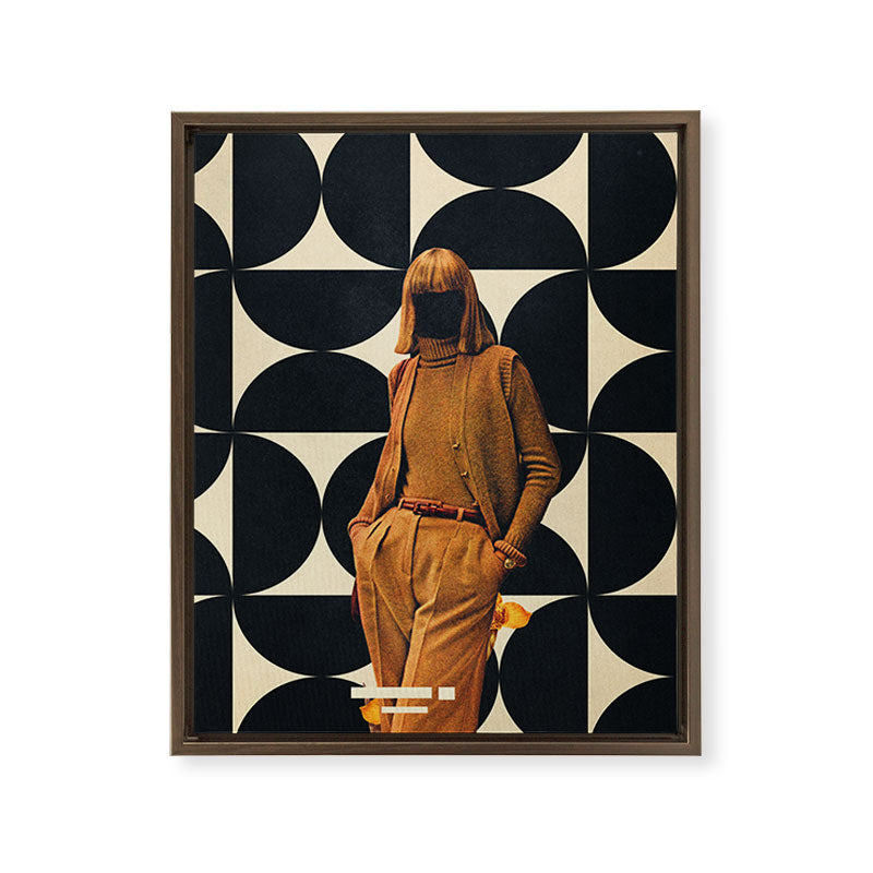 1978 - Annie Retro collection Framed Canvas Print