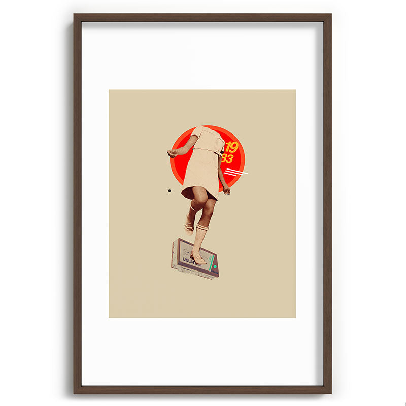 1983 Framed Art Print