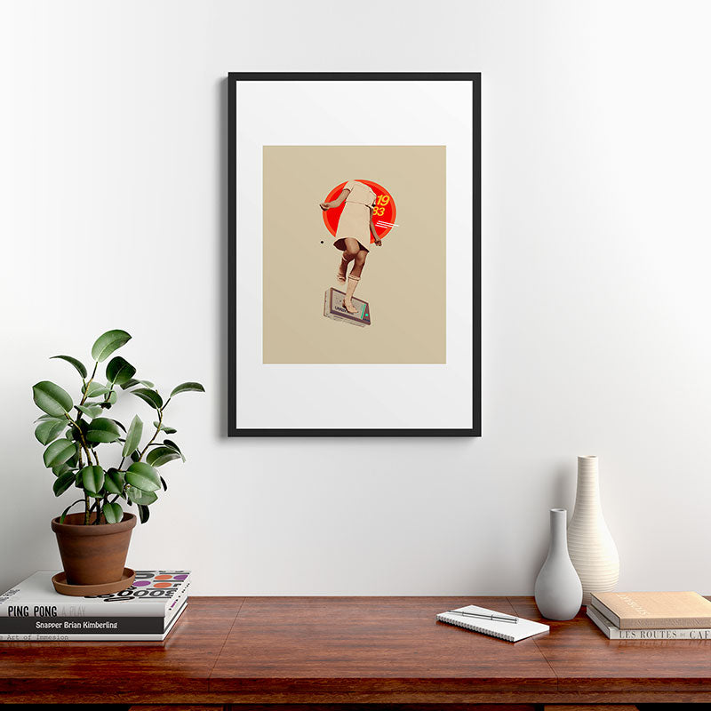 1983 Framed Art Print