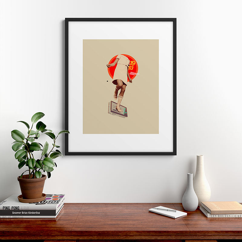 1983 Framed Art Print