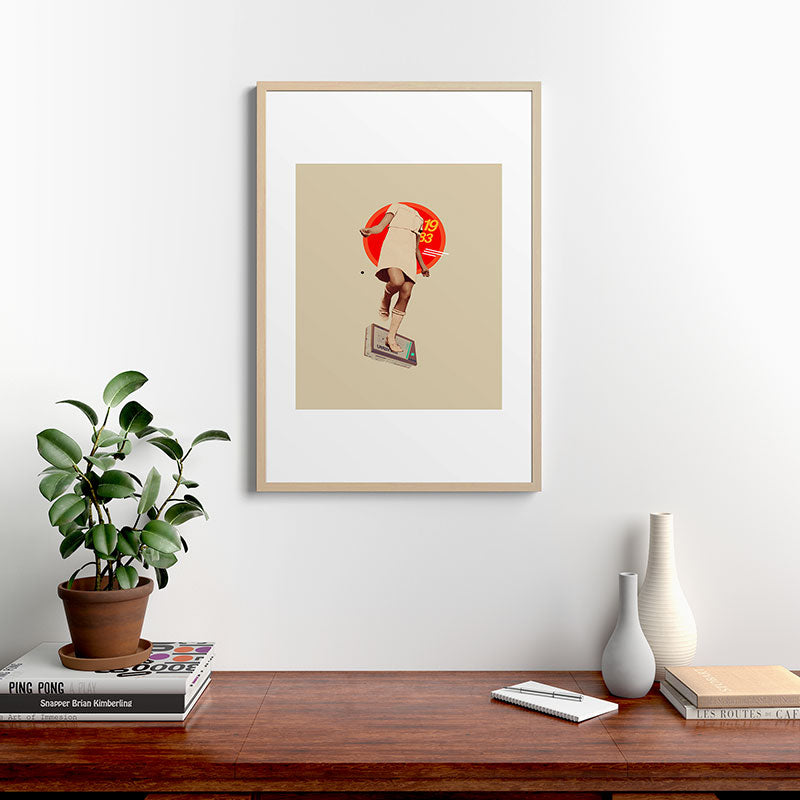 1983 Framed Art Print