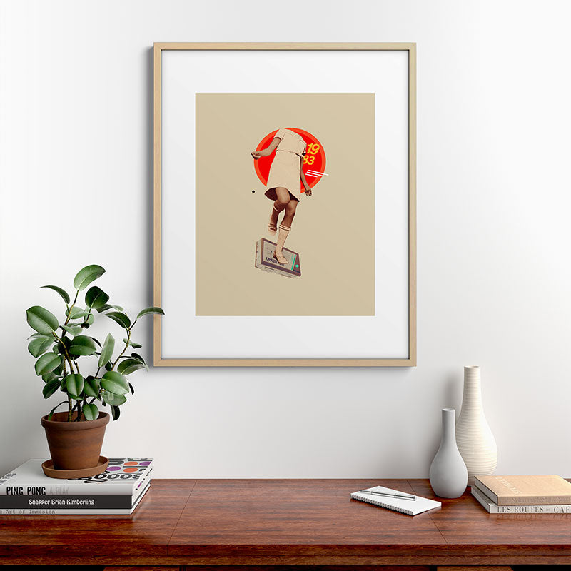 1983 Framed Art Print